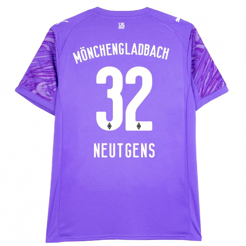 Danxen Damen Maximilian Neutgens #32 Trikot Flieder Weiß Torwarttrikot 2025/26 Österreich