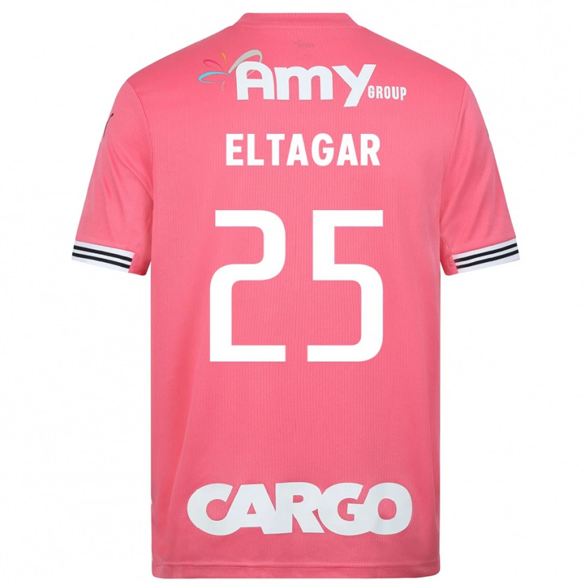 Danxen Damen Barak Eltagar #25 Trikot Pink Weiß Torwarttrikot 2025/26 Österreich