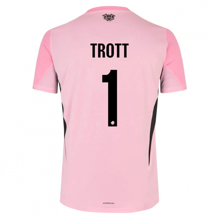 Danxen Damen Nathan Trott #1 Trikot Pink Schwarz Torwarttrikot 2025/26 Österreich