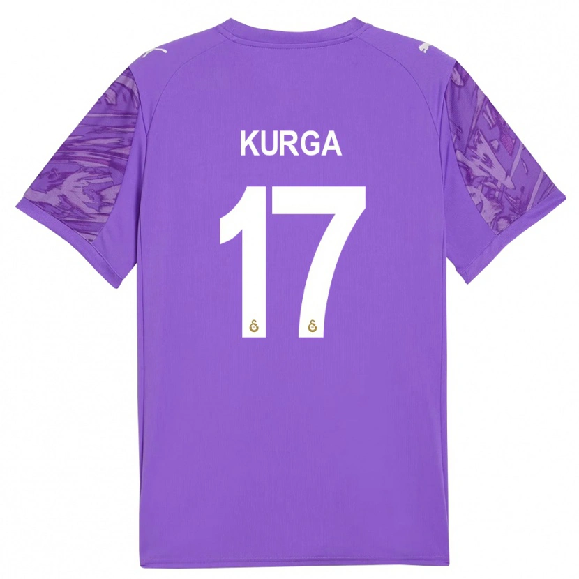 Danxen Damen Handan Kurğa #17 Trikot Lila Weiß Torwarttrikot 2025/26 Österreich