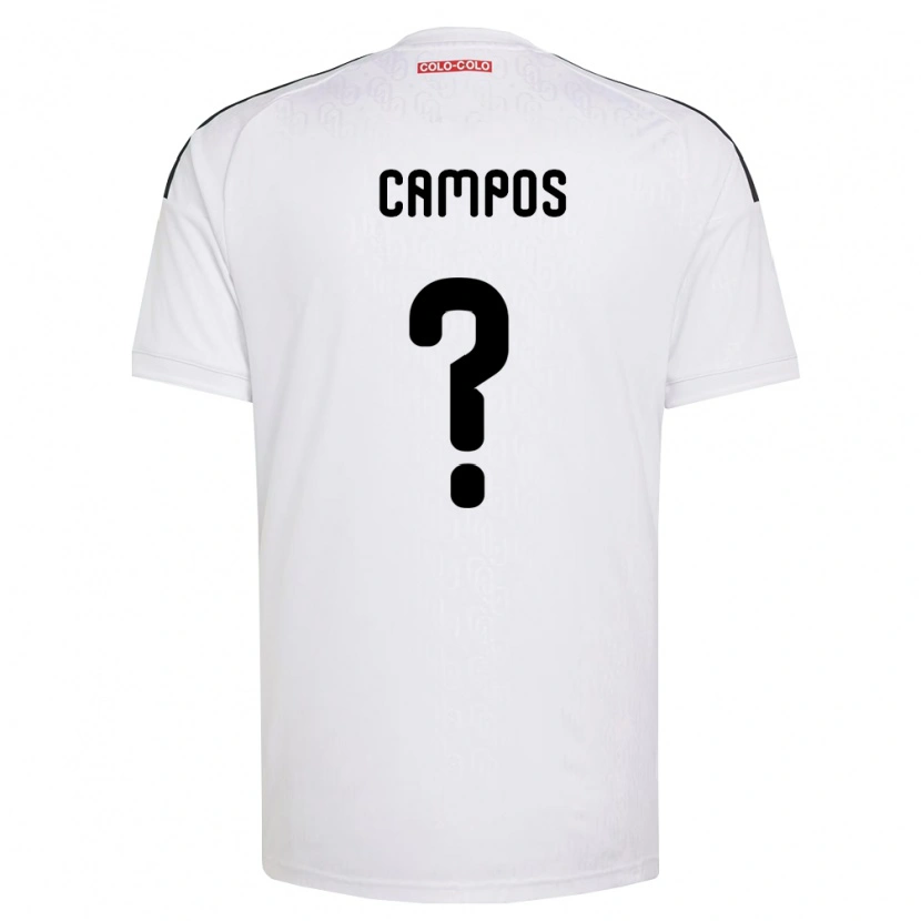 Danxen Kinder Víctor Campos #0 Weiß Schwarz Heimtrikot Trikot 2026/27 T-Shirt Österreich