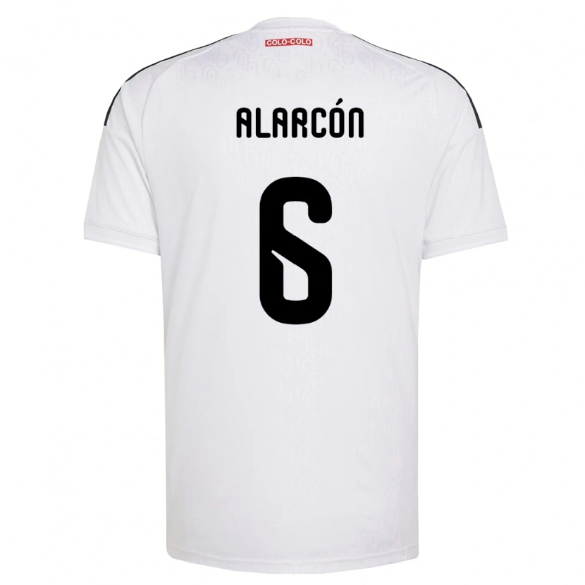 Danxen Kinder Tomás Alarcón #6 Weiß Schwarz Heimtrikot Trikot 2026/27 T-Shirt Österreich