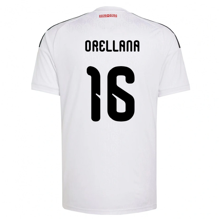 Danxen Kinder Matías Orellana #16 Weiß Schwarz Heimtrikot Trikot 2026/27 T-Shirt Österreich