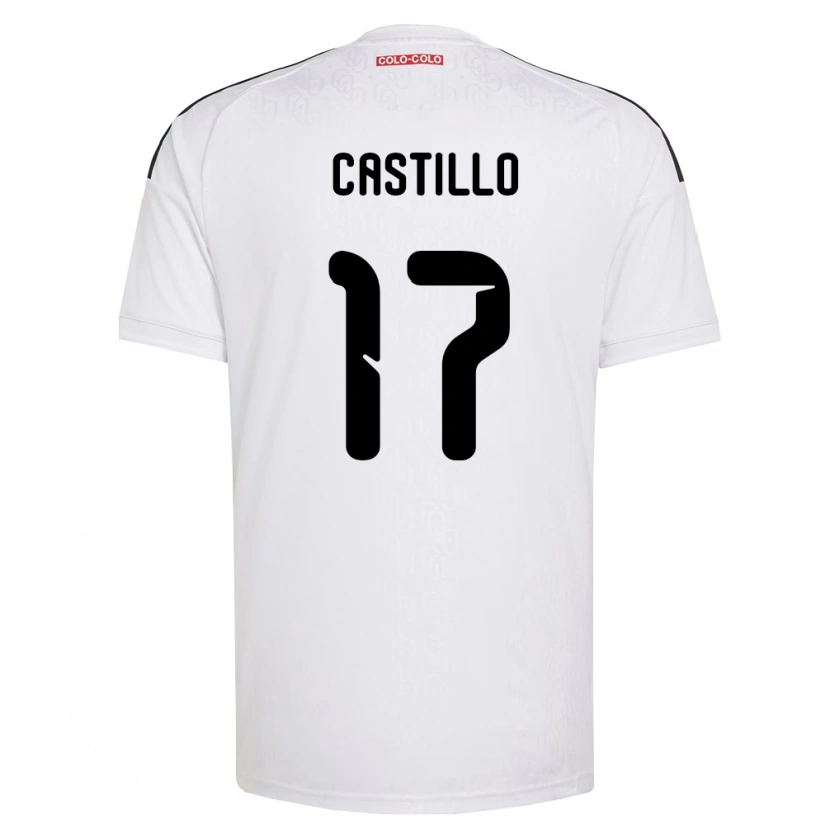 Danxen Kinder Fabián Castillo #17 Weiß Schwarz Heimtrikot Trikot 2026/27 T-Shirt Österreich