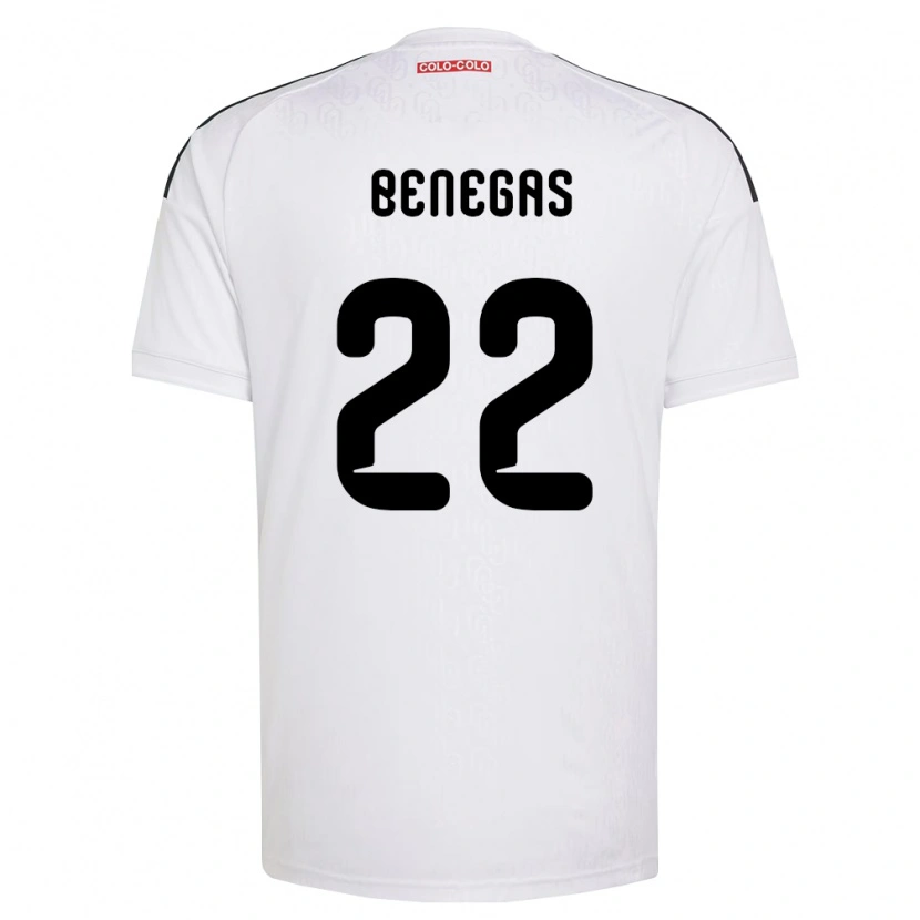 Danxen Kinder Leandro Benegas #22 Weiß Schwarz Heimtrikot Trikot 2026/27 T-Shirt Österreich