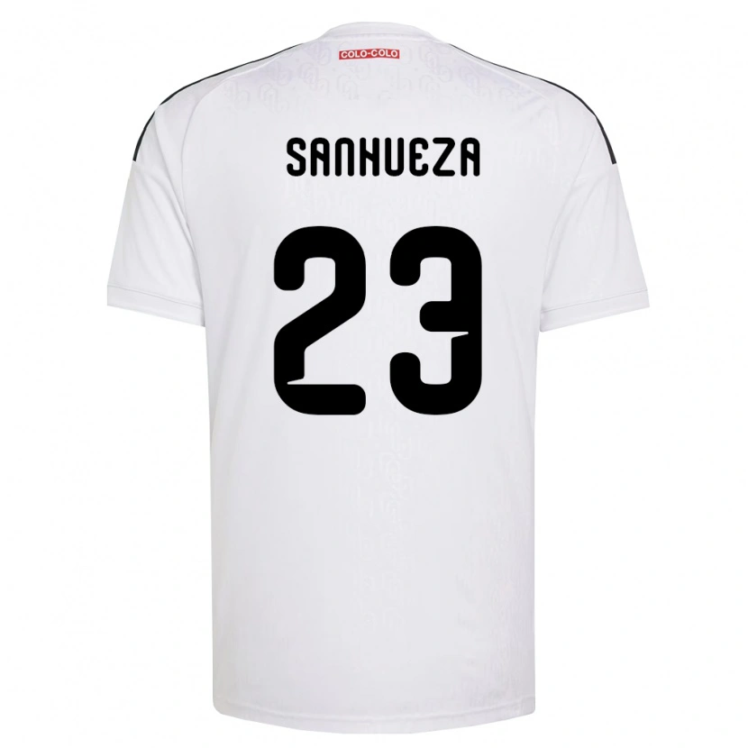 Danxen Kinder Nicol Sanhueza #23 Weiß Schwarz Heimtrikot Trikot 2026/27 T-Shirt Österreich