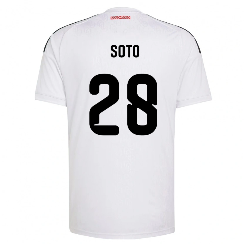 Danxen Kinder Lucas Soto #28 Weiß Schwarz Heimtrikot Trikot 2026/27 T-Shirt Österreich