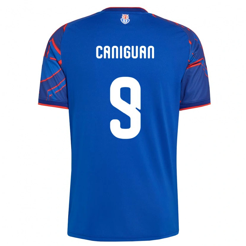 Danxen Kinder Franchesca Caniguán #9 Königsblau Rot Heimtrikot Trikot 2026/27 T-Shirt Österreich