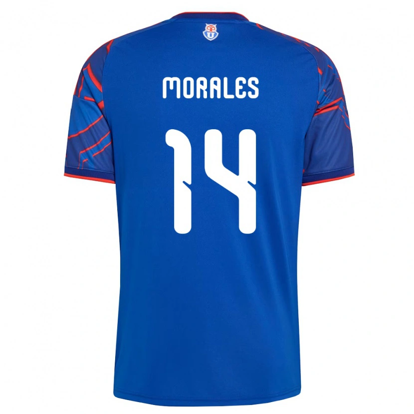 Danxen Kinder Marcelo Morales #14 Königsblau Rot Heimtrikot Trikot 2026/27 T-Shirt Österreich