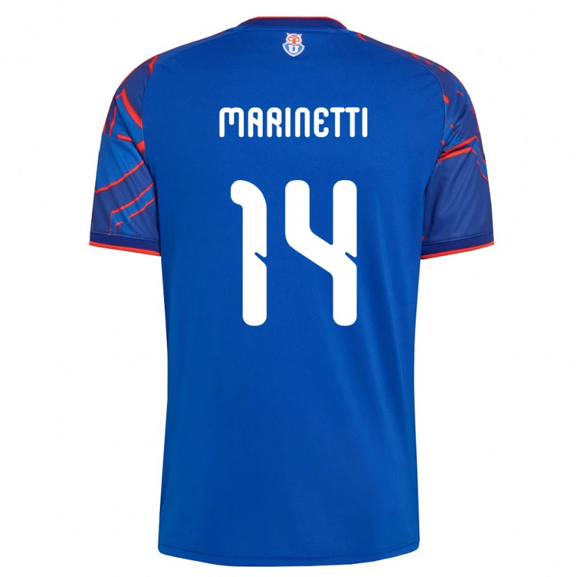 Danxen Kinder Nicolás Marinetti #14 Königsblau Rot Heimtrikot Trikot 2026/27 T-Shirt Österreich