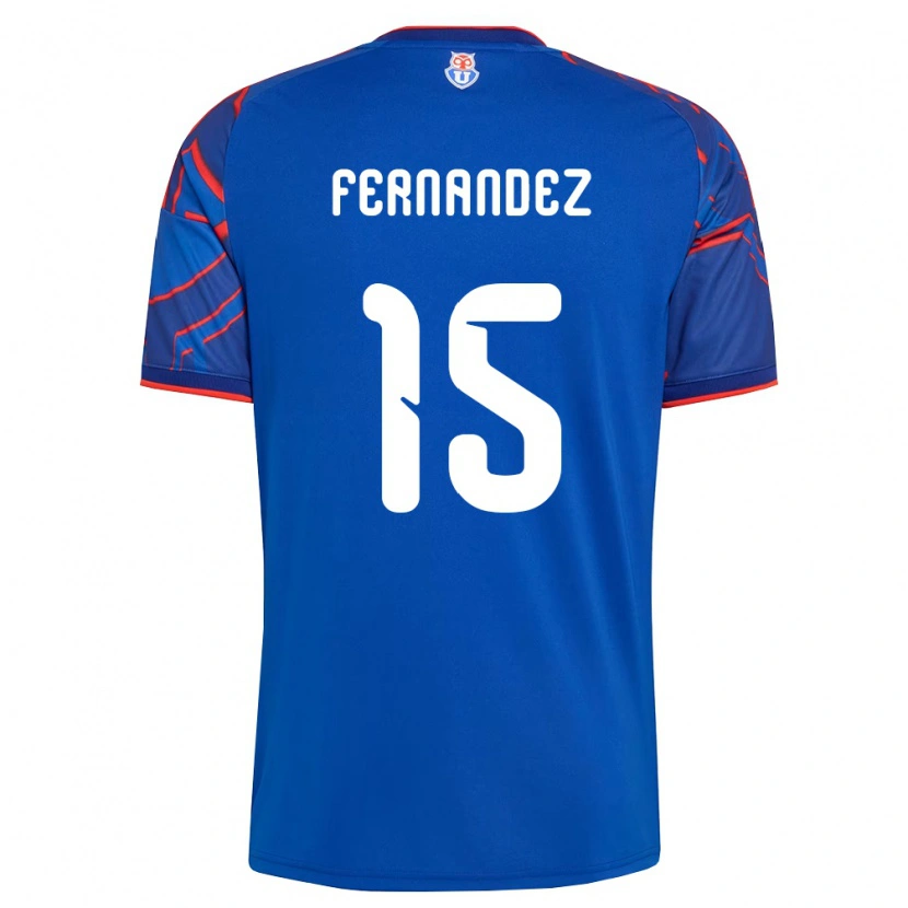 Danxen Kinder Vicente Fernández #15 Königsblau Rot Heimtrikot Trikot 2026/27 T-Shirt Österreich