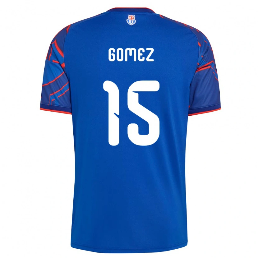 Danxen Kinder Juan Pablo Gómez #15 Königsblau Rot Heimtrikot Trikot 2026/27 T-Shirt Österreich