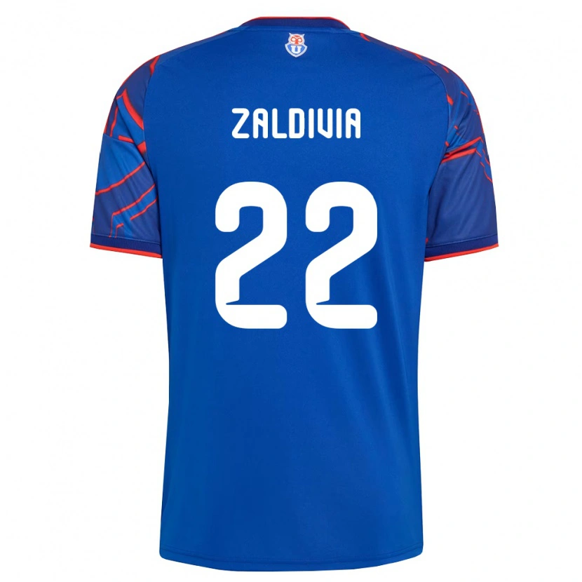 Danxen Kinder Matías Zaldivia #22 Königsblau Rot Heimtrikot Trikot 2026/27 T-Shirt Österreich