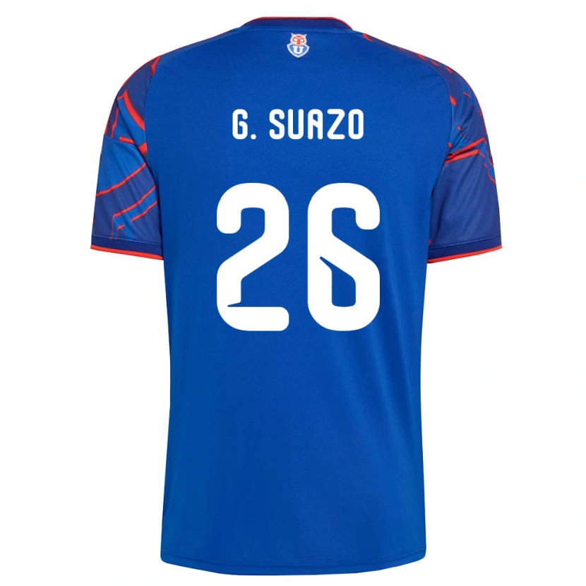 Danxen Kinder Grettel Suazo #26 Königsblau Rot Heimtrikot Trikot 2026/27 T-Shirt Österreich