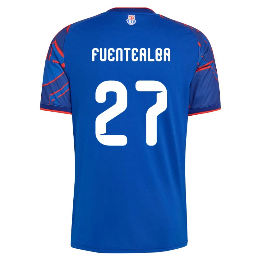 Danxen Kinder Jeison Fuentealba #27 Königsblau Rot Heimtrikot Trikot 2026/27 T-Shirt Österreich