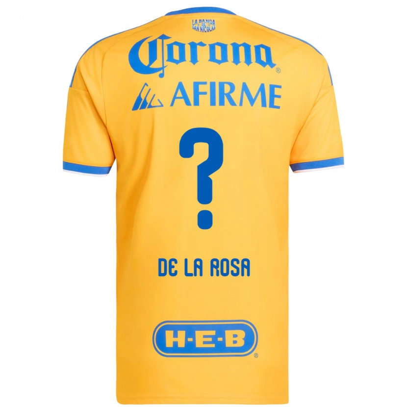 Danxen Kinder Luis De La Rosa #0 Gelb Blau Heimtrikot Trikot 2026/27 T-Shirt Österreich