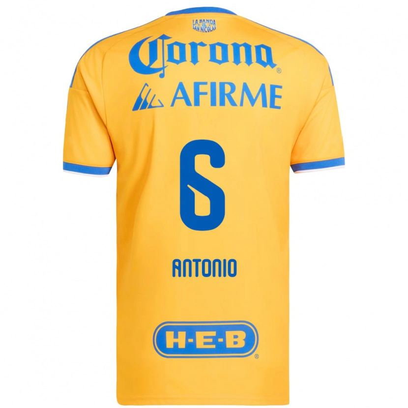 Danxen Kinder Nancy Antonio #6 Gelb Blau Heimtrikot Trikot 2026/27 T-Shirt Österreich