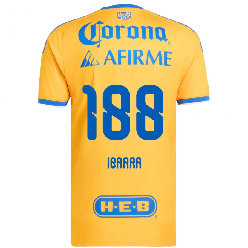 Danxen Kinder Juan Ibarra #188 Gelb Blau Heimtrikot Trikot 2026/27 T-Shirt Österreich