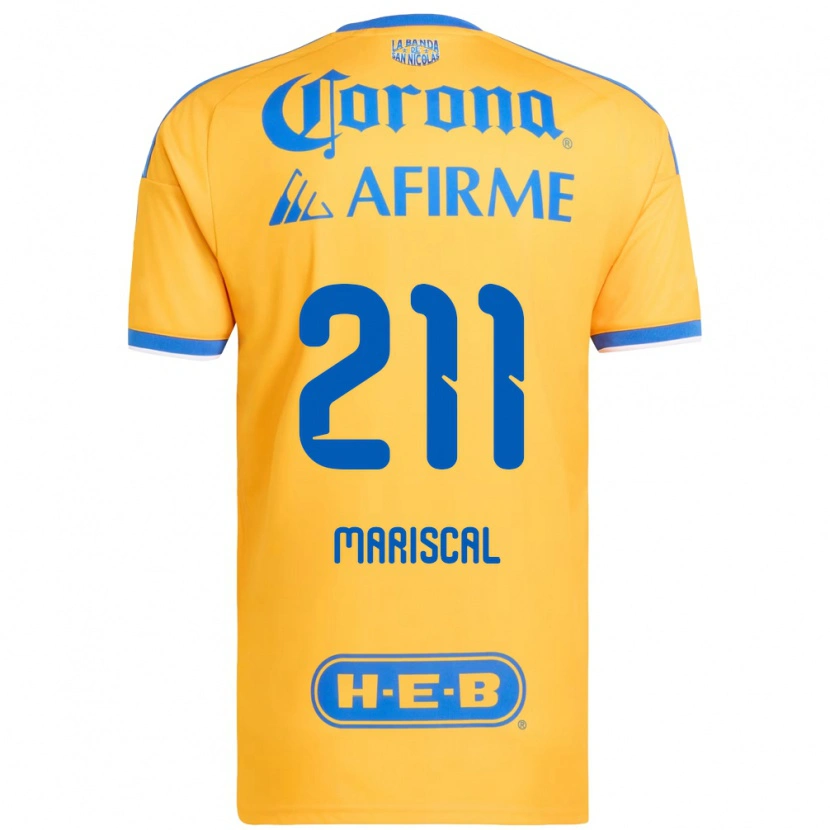 Danxen Kinder Kevin Mariscal #211 Gelb Blau Heimtrikot Trikot 2026/27 T-Shirt Österreich
