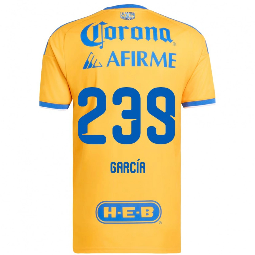 Danxen Kinder Diego García #239 Gelb Blau Heimtrikot Trikot 2026/27 T-Shirt Österreich