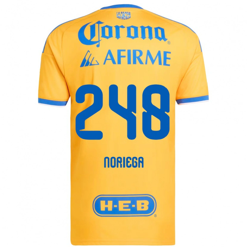 Danxen Kinder Jonathan Noriega #248 Gelb Blau Heimtrikot Trikot 2026/27 T-Shirt Österreich