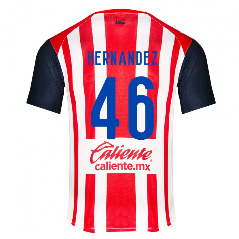 Danxen Kinder Carlos Hernández #46 Rot Schwarz Weiß Heimtrikot Trikot 2026/27 T-Shirt Österreich