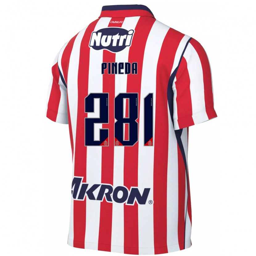Danxen Kinder Xoel Pineda #281 Rot Weiß Heimtrikot Trikot 2026/27 T-Shirt Österreich
