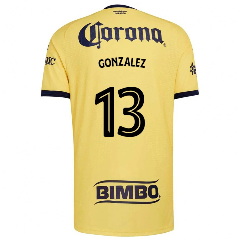 Danxen Kinder Eva Gonzalez #13 Gelb Rot Schwarz Heimtrikot Trikot 2026/27 T-Shirt Österreich