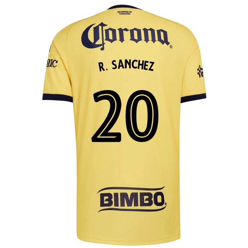 Danxen Kinder Richard Sanchez #20 Gelb Rot Schwarz Heimtrikot Trikot 2026/27 T-Shirt Österreich