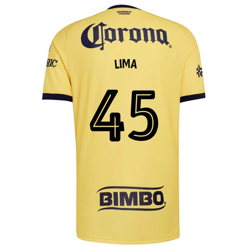 Danxen Kinder Vinícius Moreira De Lima #45 Gelb Rot Schwarz Heimtrikot Trikot 2026/27 T-Shirt Österreich