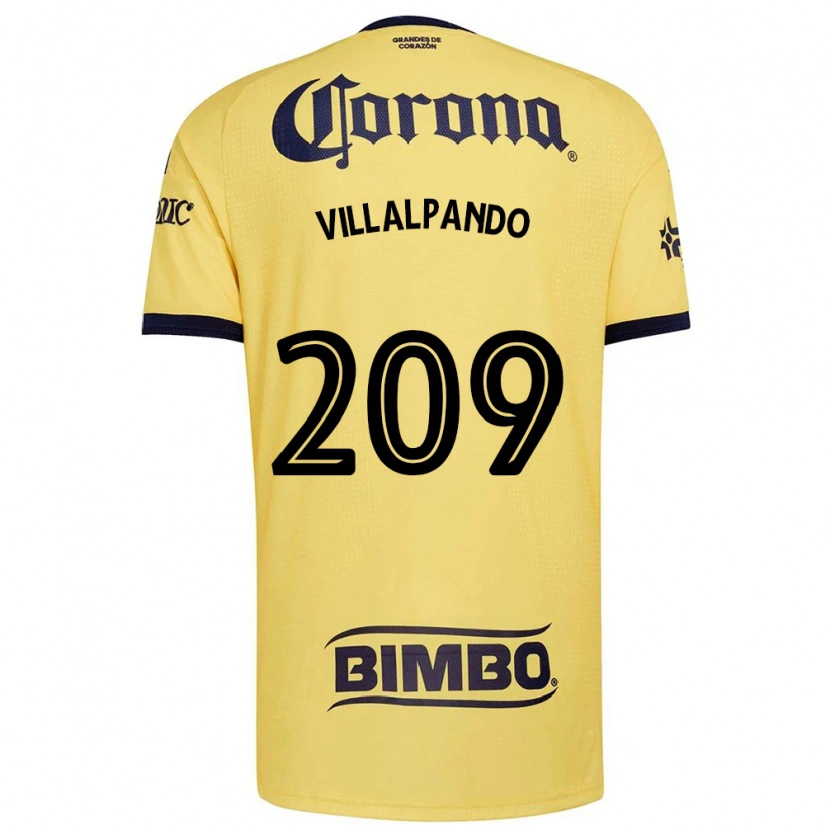 Danxen Kinder Sergio Villalpando #209 Gelb Rot Schwarz Heimtrikot Trikot 2026/27 T-Shirt Österreich