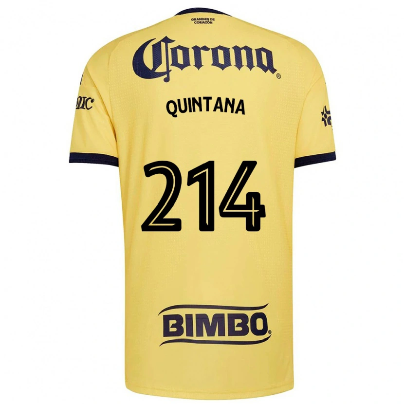 Danxen Kinder Diego Quintana #214 Gelb Rot Schwarz Heimtrikot Trikot 2026/27 T-Shirt Österreich