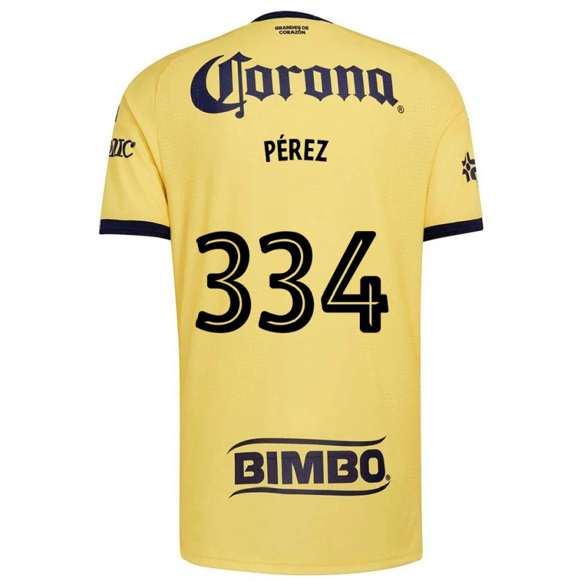 Danxen Kinder Diego Pérez #334 Gelb Rot Schwarz Heimtrikot Trikot 2026/27 T-Shirt Österreich