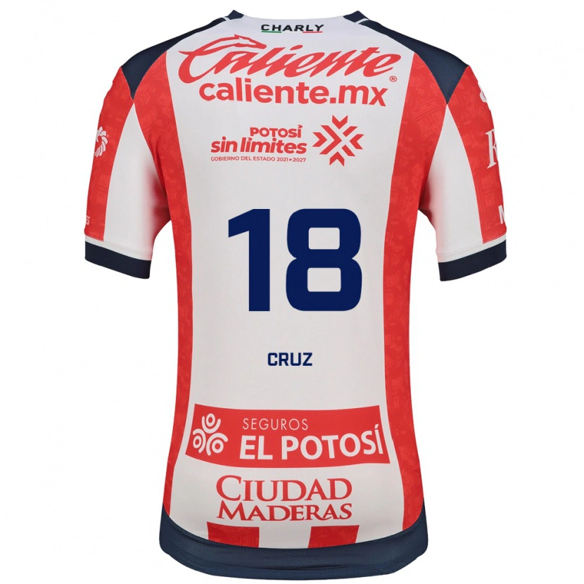 Danxen Kinder Aldo Cruz #18 Rot Weiß Schwarz Heimtrikot Trikot 2026/27 T-Shirt Österreich