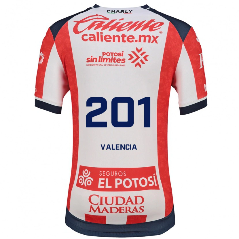 Danxen Kinder Cristian Valencia #201 Rot Weiß Schwarz Heimtrikot Trikot 2026/27 T-Shirt Österreich
