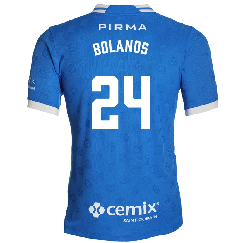 Danxen Kinder Jatziry Bolanos #24 Blau Weiß Rot Heimtrikot Trikot 2026/27 T-Shirt Österreich