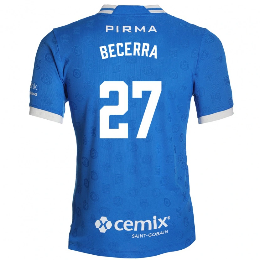 Danxen Kinder Ana Becerra #27 Blau Weiß Rot Heimtrikot Trikot 2026/27 T-Shirt Österreich