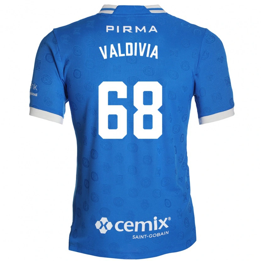 Danxen Kinder Christian Valdivia #68 Blau Weiß Rot Heimtrikot Trikot 2026/27 T-Shirt Österreich