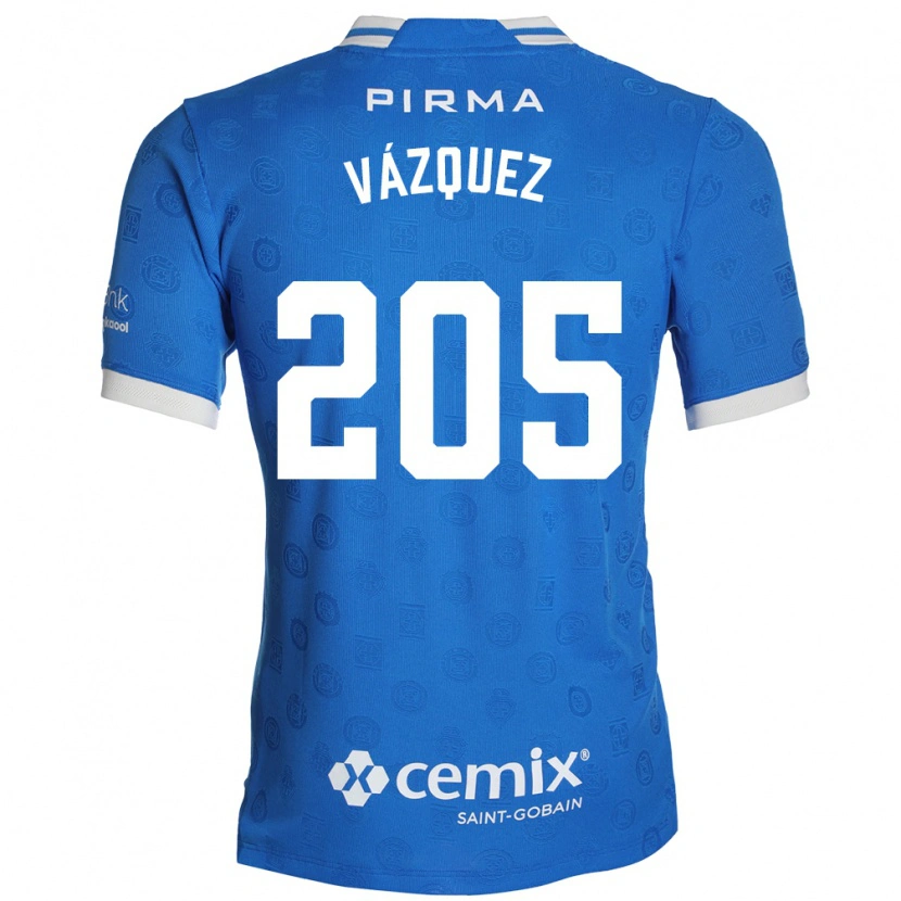 Danxen Kinder Jonathan Vázquez #205 Blau Weiß Rot Heimtrikot Trikot 2026/27 T-Shirt Österreich
