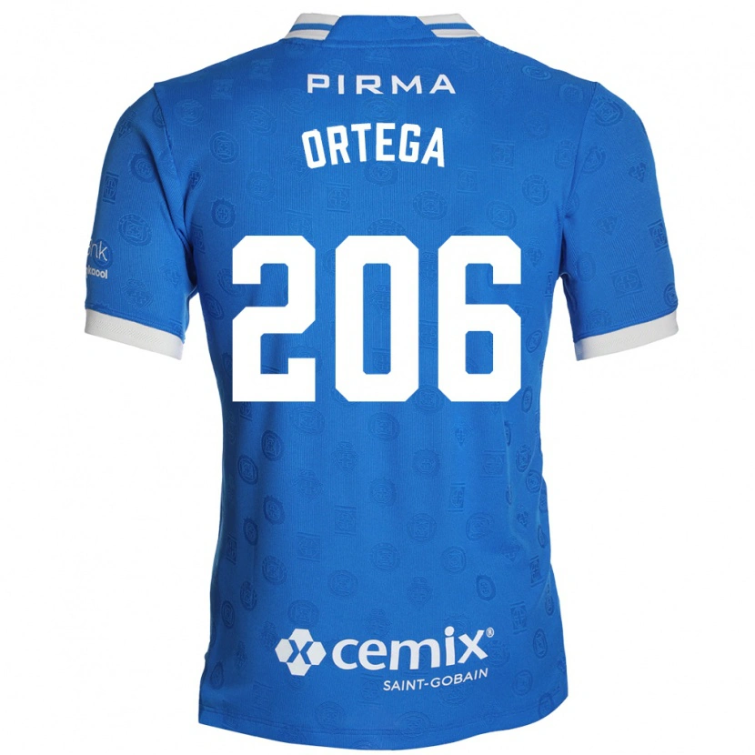 Danxen Kinder Joshua Ortega #206 Blau Weiß Rot Heimtrikot Trikot 2026/27 T-Shirt Österreich