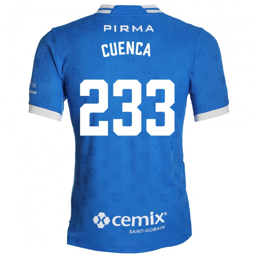 Danxen Kinder Yazziel Cuenca #233 Blau Weiß Rot Heimtrikot Trikot 2026/27 T-Shirt Österreich