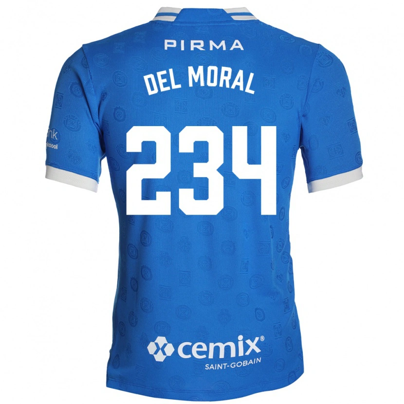 Danxen Kinder Matías Del Moral #234 Blau Weiß Rot Heimtrikot Trikot 2026/27 T-Shirt Österreich