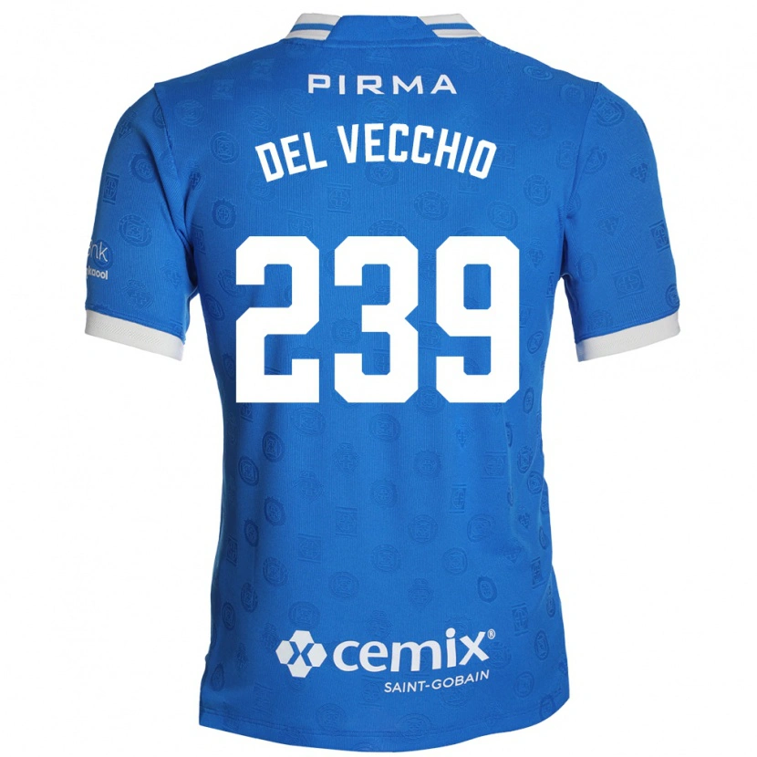 Danxen Kinder Michael Del Vecchio #239 Blau Weiß Rot Heimtrikot Trikot 2026/27 T-Shirt Österreich