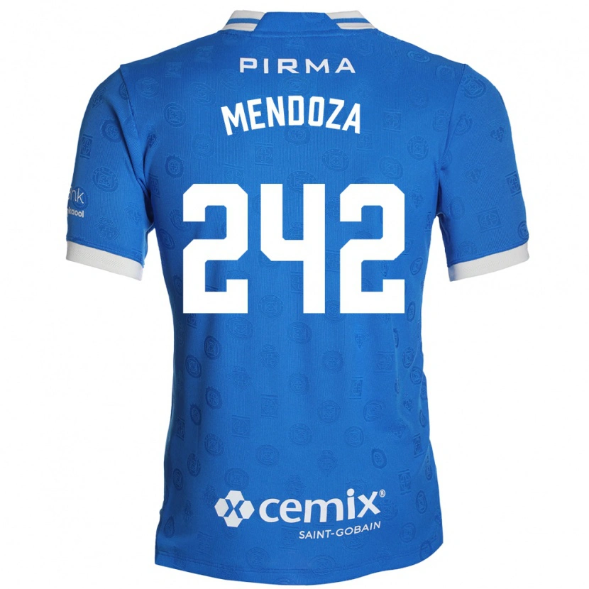 Danxen Kinder Giovani Mendoza #242 Blau Weiß Rot Heimtrikot Trikot 2026/27 T-Shirt Österreich