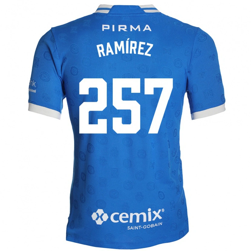 Danxen Kinder Jacobo Ramírez #257 Blau Weiß Rot Heimtrikot Trikot 2026/27 T-Shirt Österreich