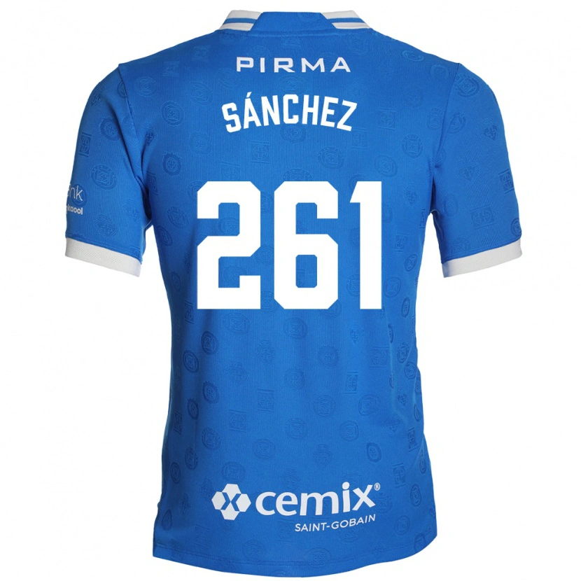 Danxen Kinder Paulo Sánchez #261 Blau Weiß Rot Heimtrikot Trikot 2026/27 T-Shirt Österreich