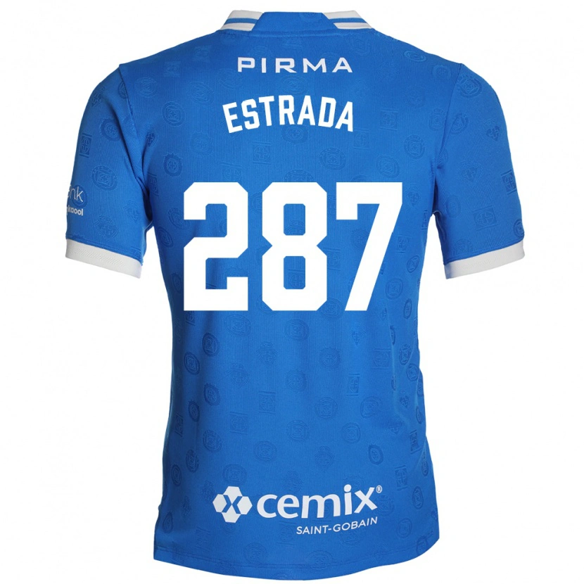 Danxen Kinder Hernán Estrada #287 Blau Weiß Rot Heimtrikot Trikot 2026/27 T-Shirt Österreich