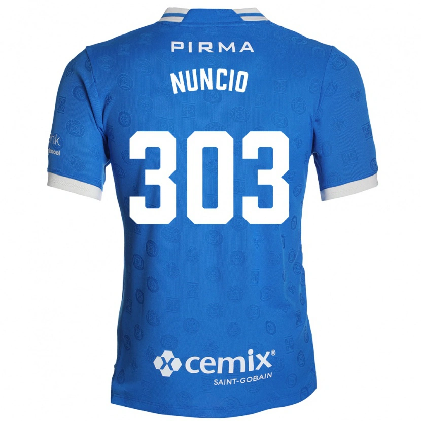 Danxen Kinder Carlos Nuncio #303 Blau Weiß Rot Heimtrikot Trikot 2026/27 T-Shirt Österreich