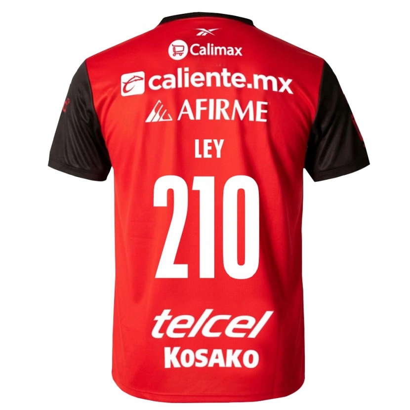Danxen Kinder Emanuel Ley #210 Schwarz Rot Heimtrikot Trikot 2026/27 T-Shirt Österreich