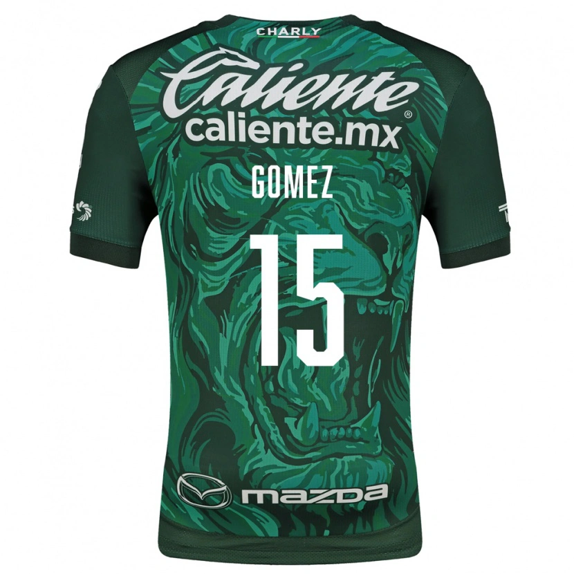 Danxen Kinder Paulina Gómez #15 Grün Schwarz Heimtrikot Trikot 2026/27 T-Shirt Österreich